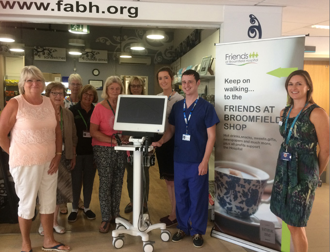 The Friends at Broomfield Hospital fund £40,000 equipment to help patients with swallowing and voice impairments.